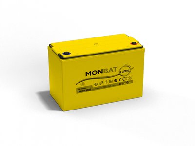 Гелевий акумулятор Monbat 12UPM3500 12V100Ah 12UPM3500 фото