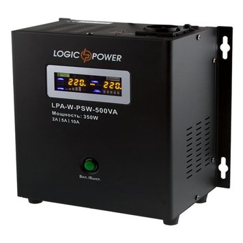ДБЖ logicpower з правильною синусоїдою 12V LPA-W-PSW-500VA(350Вт) 2A/5A/10A lp500va фото