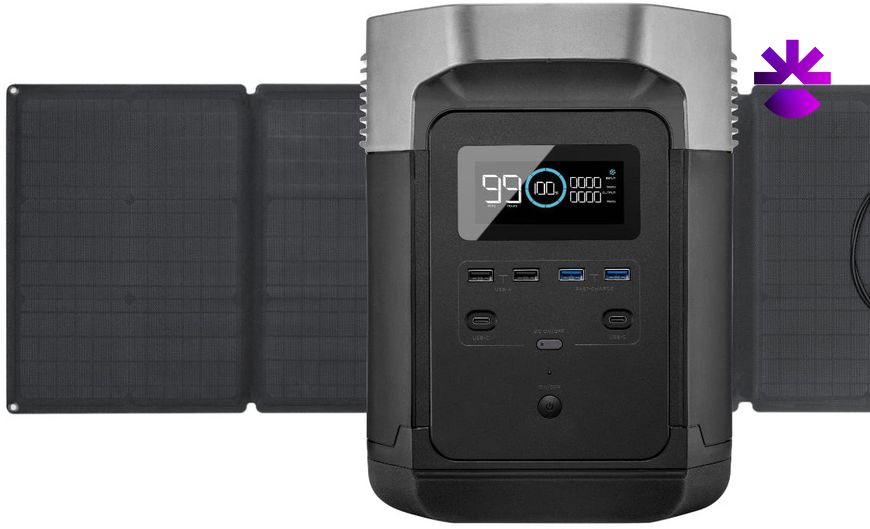 Комплект EcoFlow DELTA + 4*110W Solar Panel BundleD+4SP110W фото