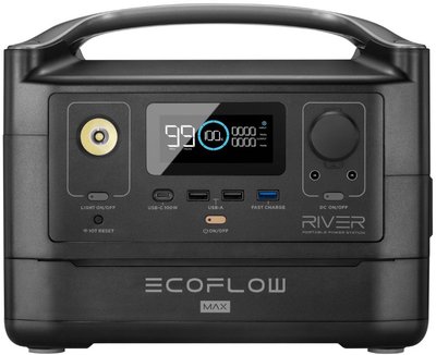 Зарядна станція EcoFlow RIVER Max (576 Вт·год) EFRIVER600MAX-EU фото